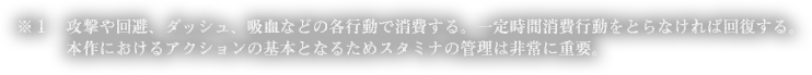 スタミナゲージ